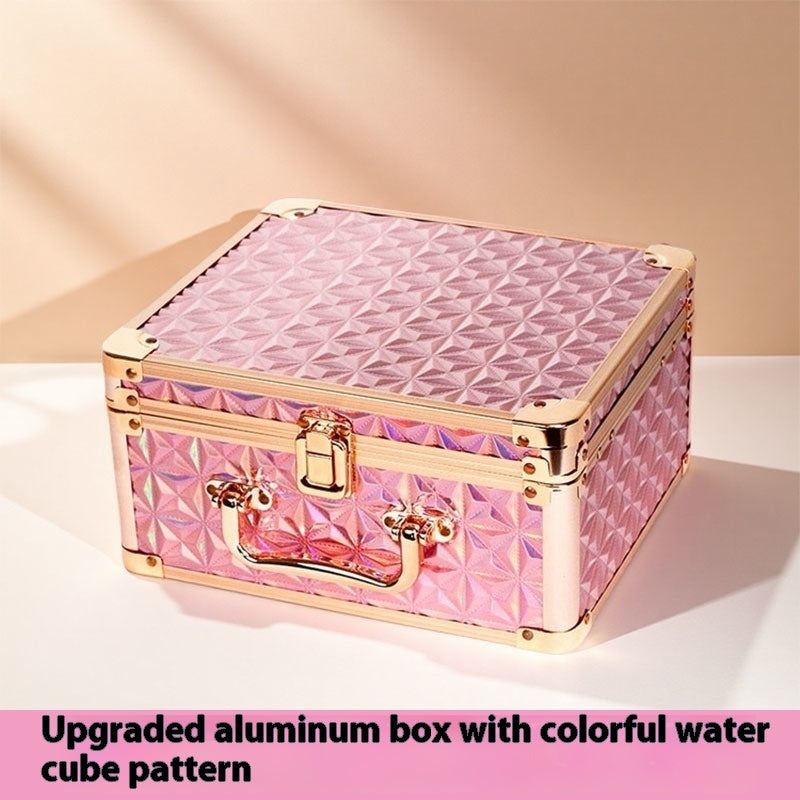 Large Capacity Make-up Bag LED Mirror Portable With Light - Zalixer