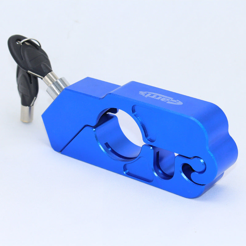 Motorcycle Lock Anti-Theft Lock Aluminum Alloy Handlebar Horn Lock