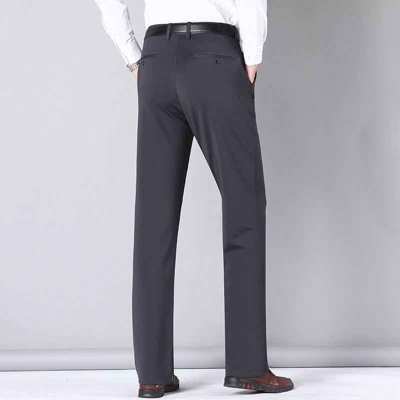 Loose Straight Men's Business Casual Pants