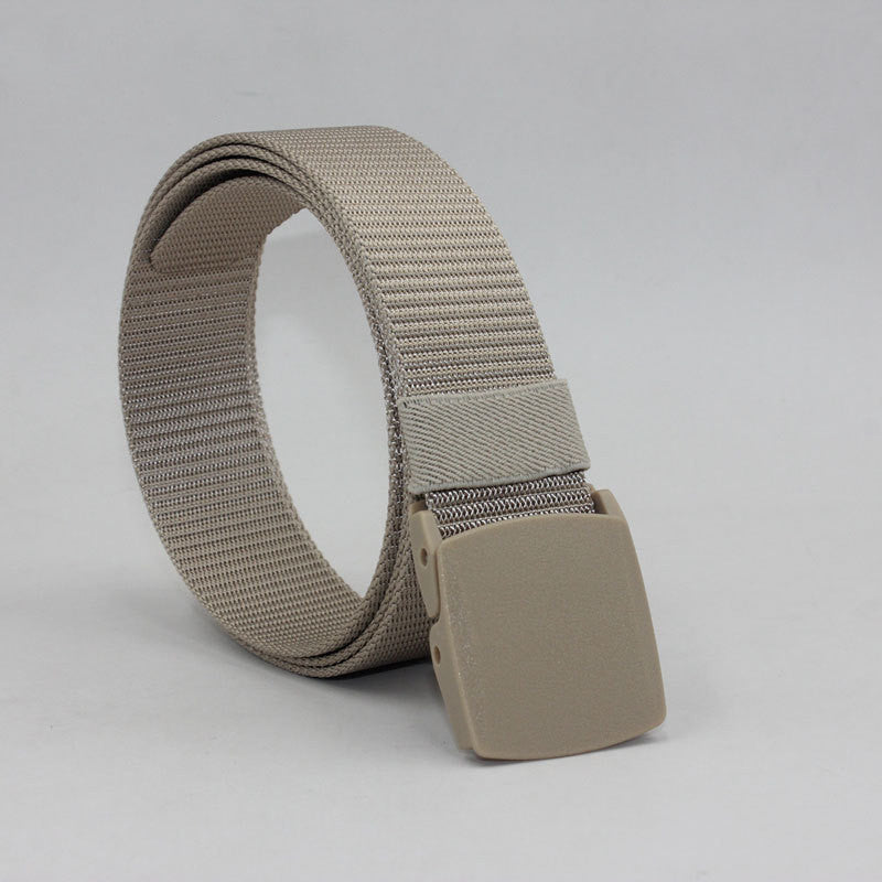 Plastic buckle without iron and magnetic belt - Zalixer