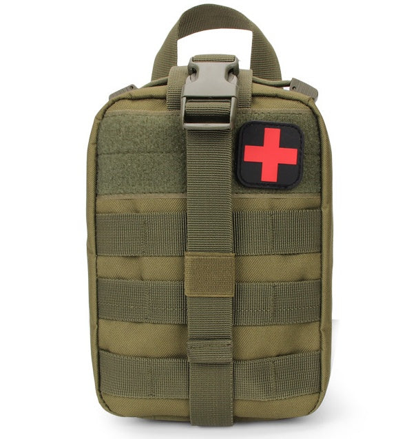 Tactical First Aid Kit Waist Bag Emergency Travel Survival Rescue Handbag Waterproof Camping First Aid Pouch Patch Bag - Zalixer