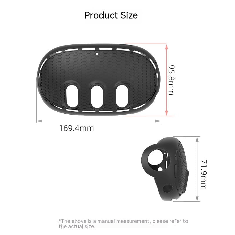 Meta Quest 3 Host Set Silicone Protective Case Drop-resistant Quest3 Helmet Cover Vr Smart Accessories