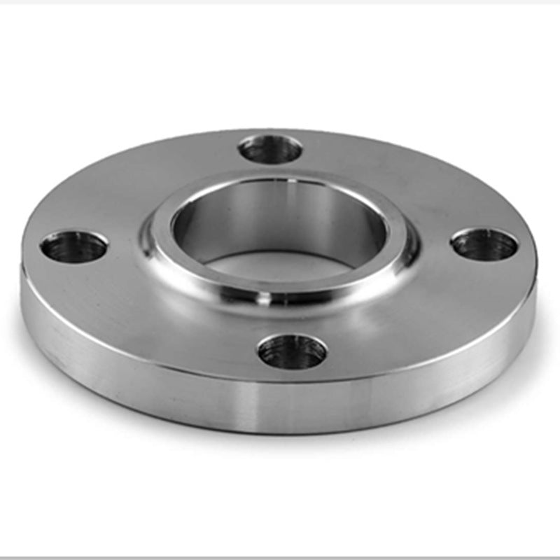 Flat welding flange with neck