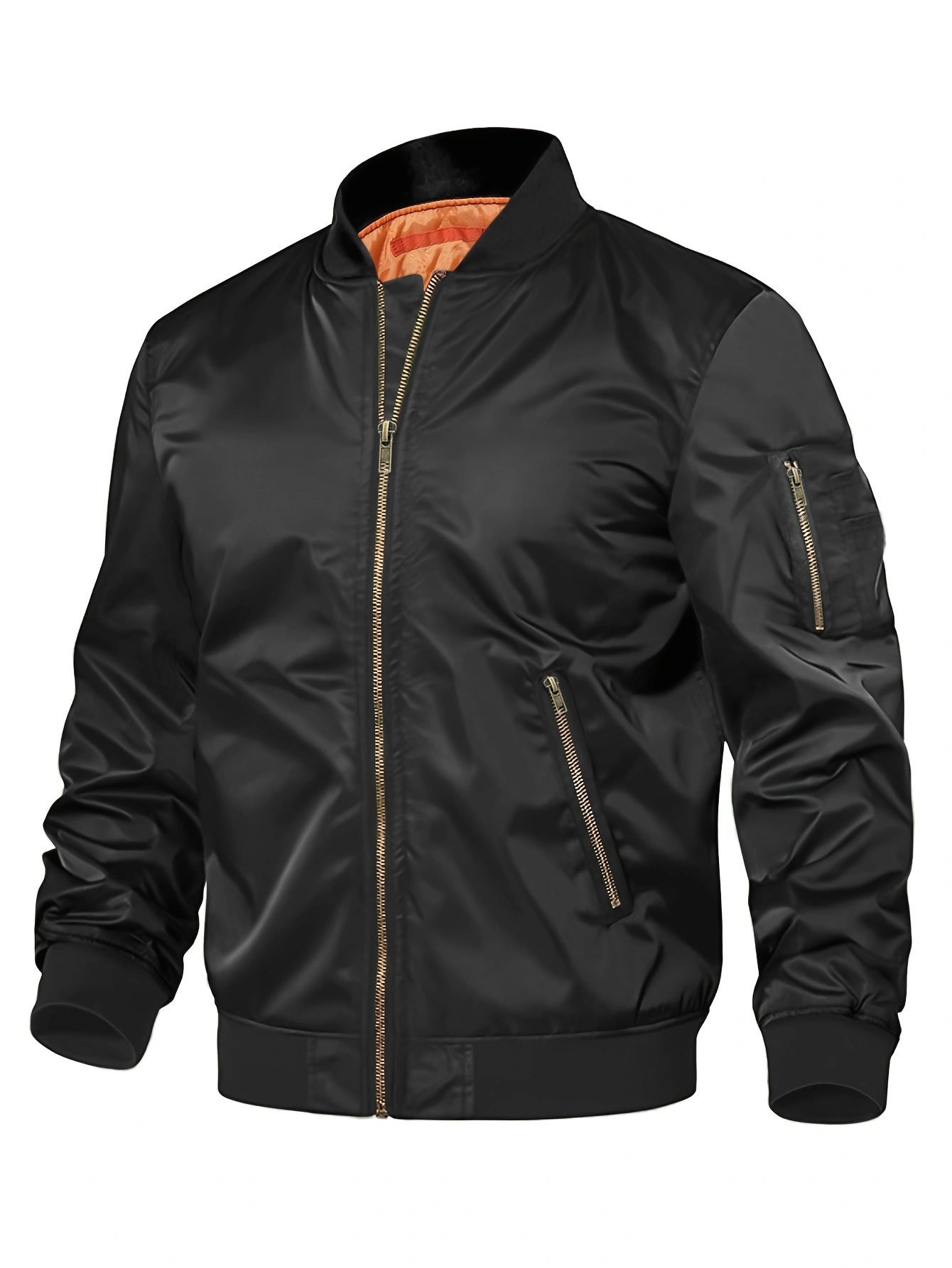 Mens New Spring Autumn Baseball Jacket