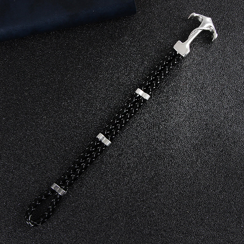 Anchor stainless steel bracelet