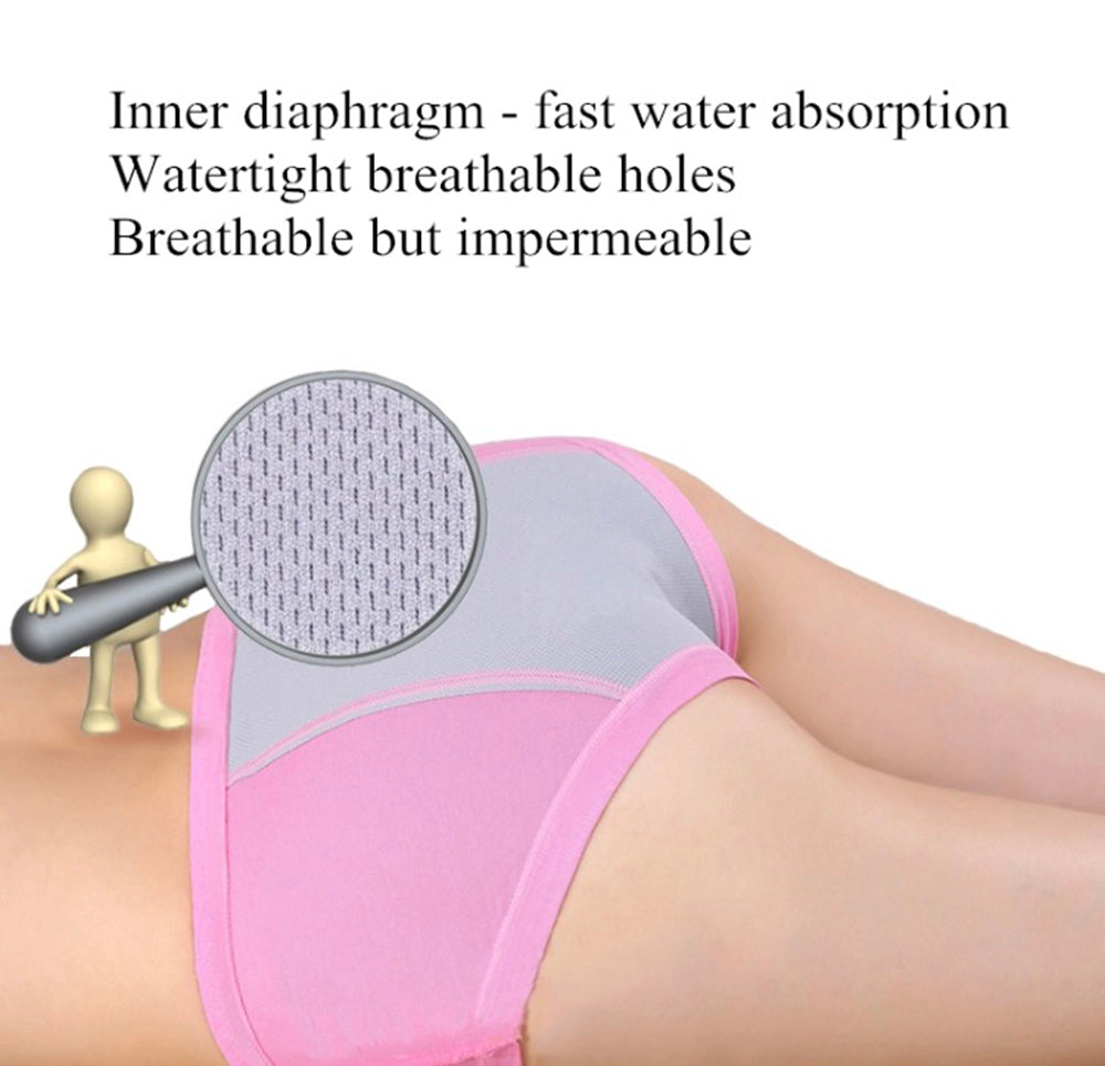 3Pcs Pack Menstrual Panties Women Underwear - Zalixer