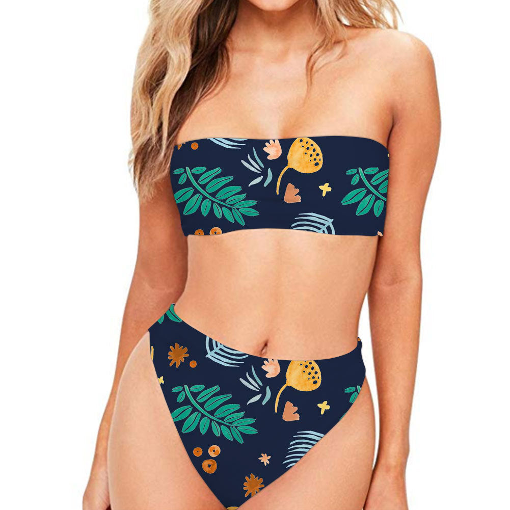 Two piece Bra Bikini - Zalixer