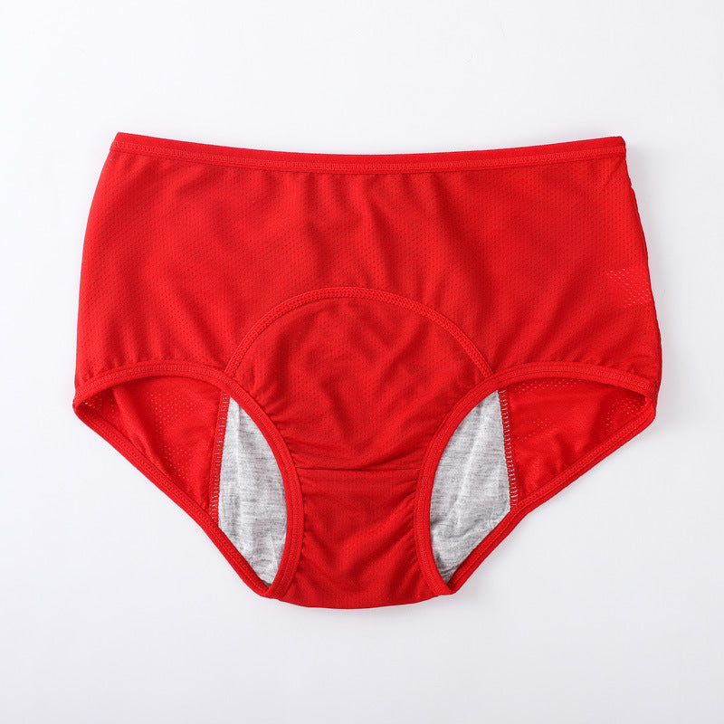 High-waisted Period Panties For Menstrual Protectionleak-proof Period Underwear - Zalixer