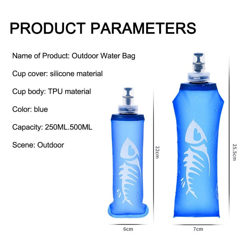 Sports soft water bottle - Zalixer