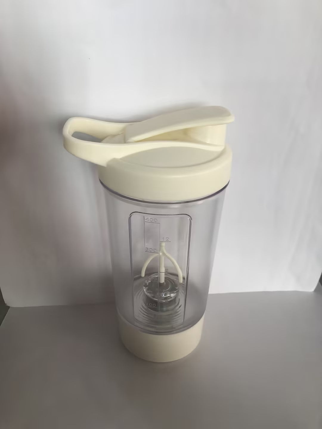 400ML 14oz Electric Protein Powder Mixing Cup Automatic Shaker Mixer Shake Bottle Milk Coffee Blender Kettle Fro Gym 1200mAh - Zalixer