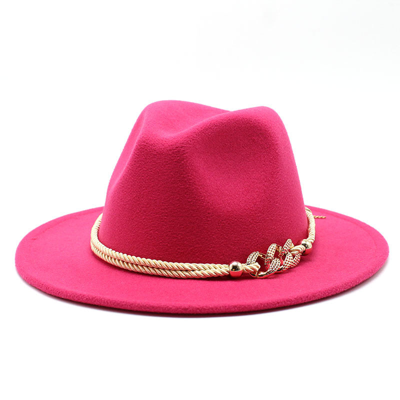 Women's Fedora Hats British Vintage Accessories - Zalixer