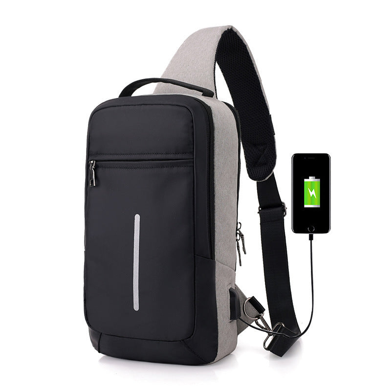 Anti-theft USB charging bag