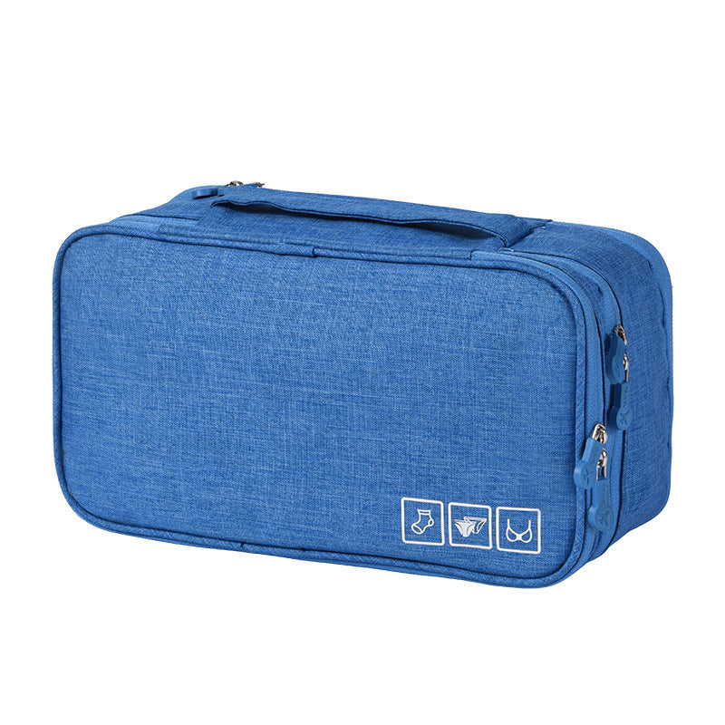 Waterproof Underwear Bag Bra Storage Bag Travel Underwear Sock Bag Clothing Finishing Bag Wash Make-up Bag Handbag - Zalixer