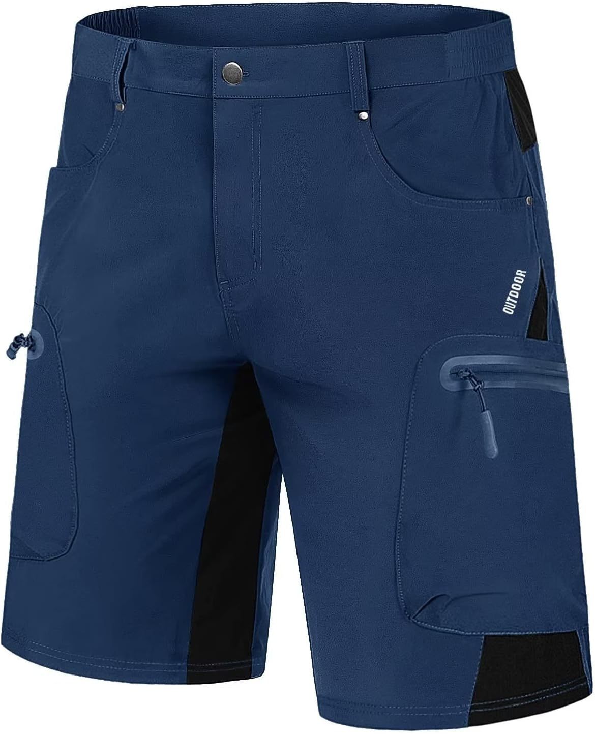 Men's Outdoor Mountaineering Shorts Multi-pocket Casual Cargo Shorts - Zalixer
