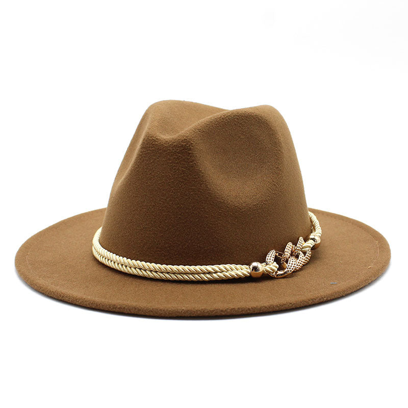 Women's Fedora Hats British Vintage Accessories - Zalixer