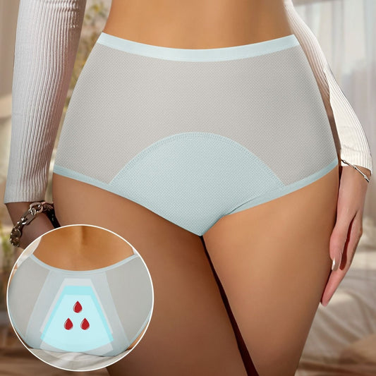 High-waisted Period Panties For Menstrual Protectionleak-proof Period Underwear - Zalixer
