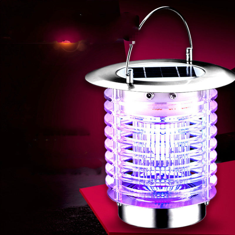 Outdoor camping ultraviolet mosquito trap lamp