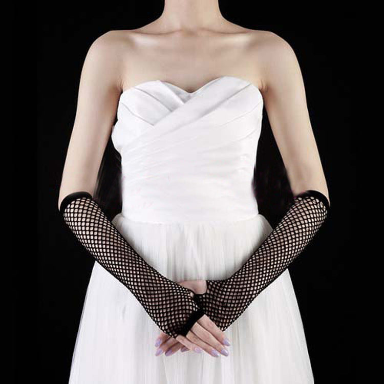 Accessories mesh i mesh long gloves all-match - Zalixer