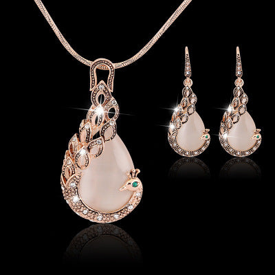 Peacock Jewelry Set - Zalixer