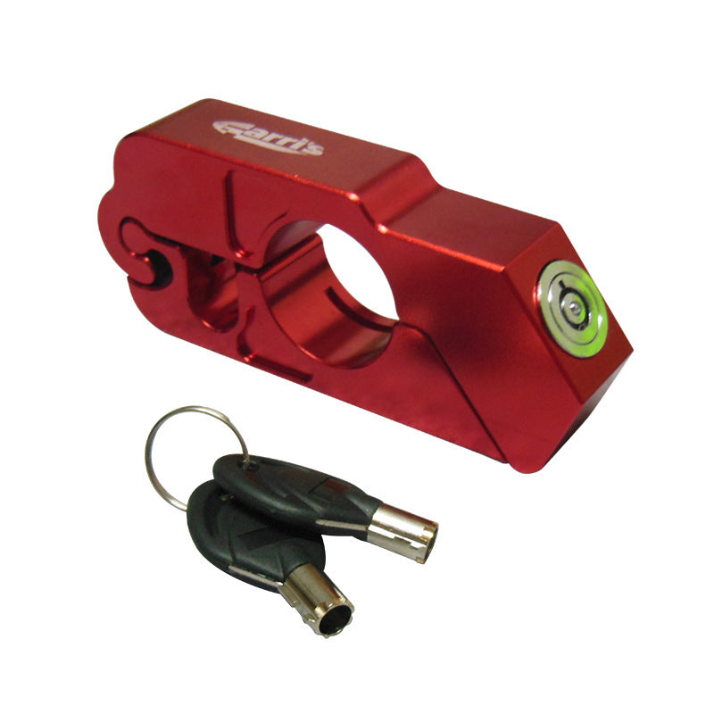 Handle anti-theft lock throttle lock