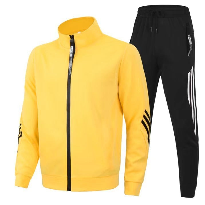 New Men's Fashion Personality Sports Suit