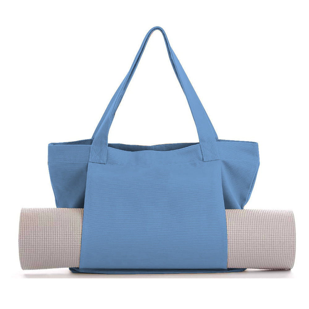 Womens Yoga Canvas Organizer Large Capacity  Can Be Carried On The Shoulder Or Held In Hand - Zalixer