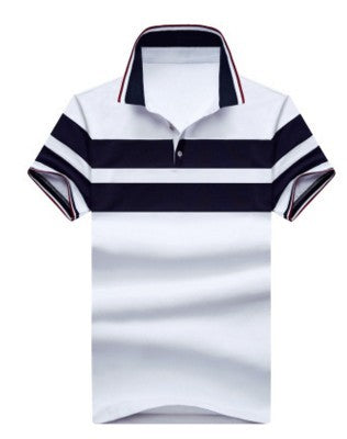 Summer Striped Men's Polos