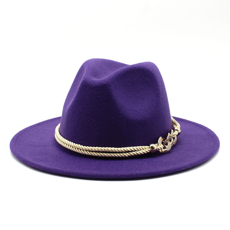 Women's Fedora Hats British Vintage Accessories - Zalixer