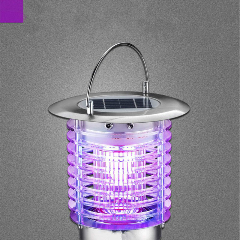 Outdoor camping ultraviolet mosquito trap lamp