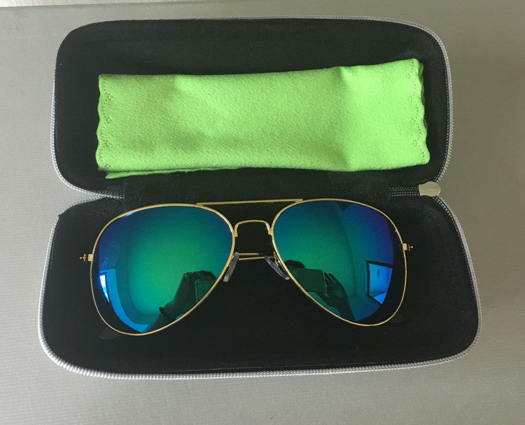 Square glasses case color sunglasses case - Zalixer
