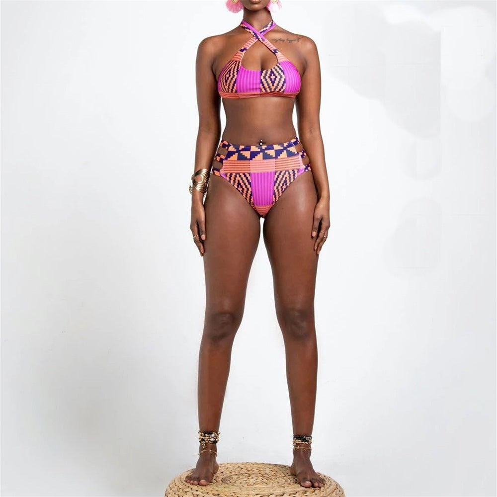 Latin America European Black Bikini Swimsuit - Zalixer