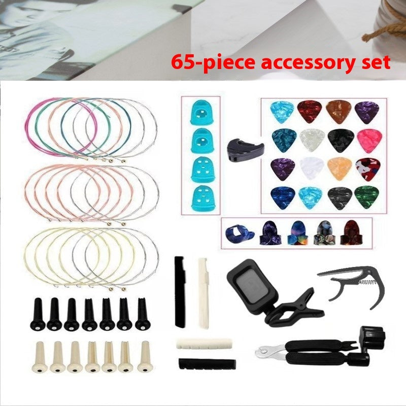 Guitar Accessories Suit Pick String Nail Pillow - Zalixer