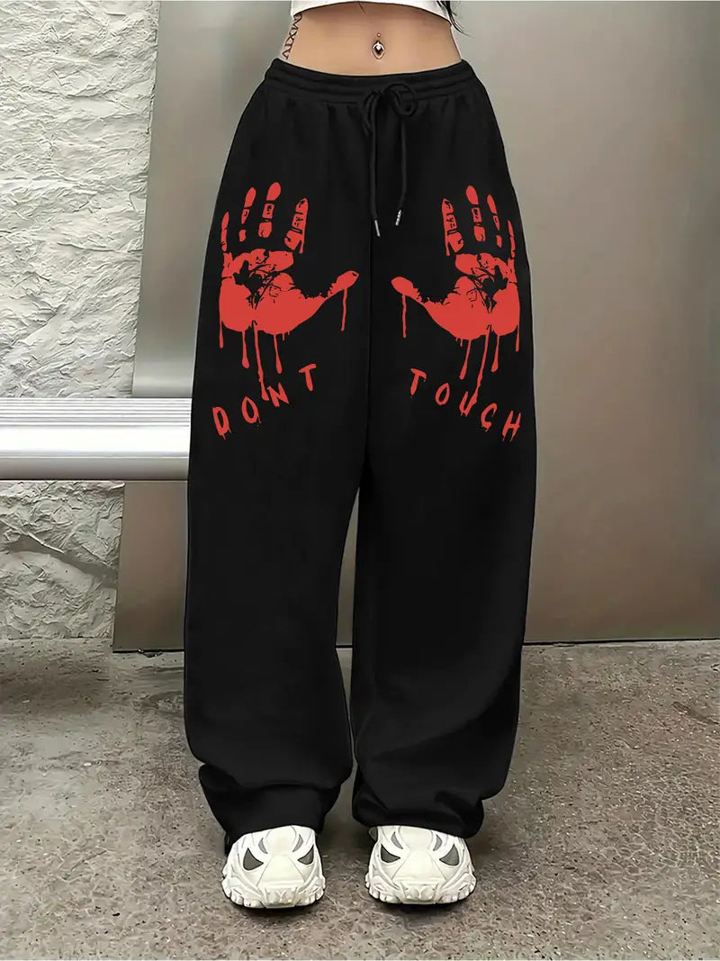 Womens Printed Casual Sweatpants - Zalixer