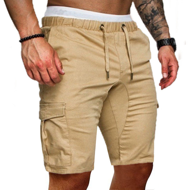 Casual tooling multi-pocket casual men's shorts - Zalixer