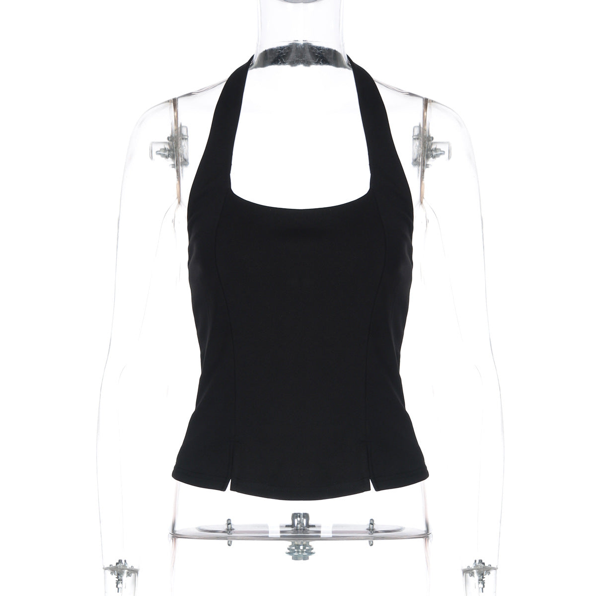 Women's Backless Halter Neck Bodycon Camisole Top - Zalixer
