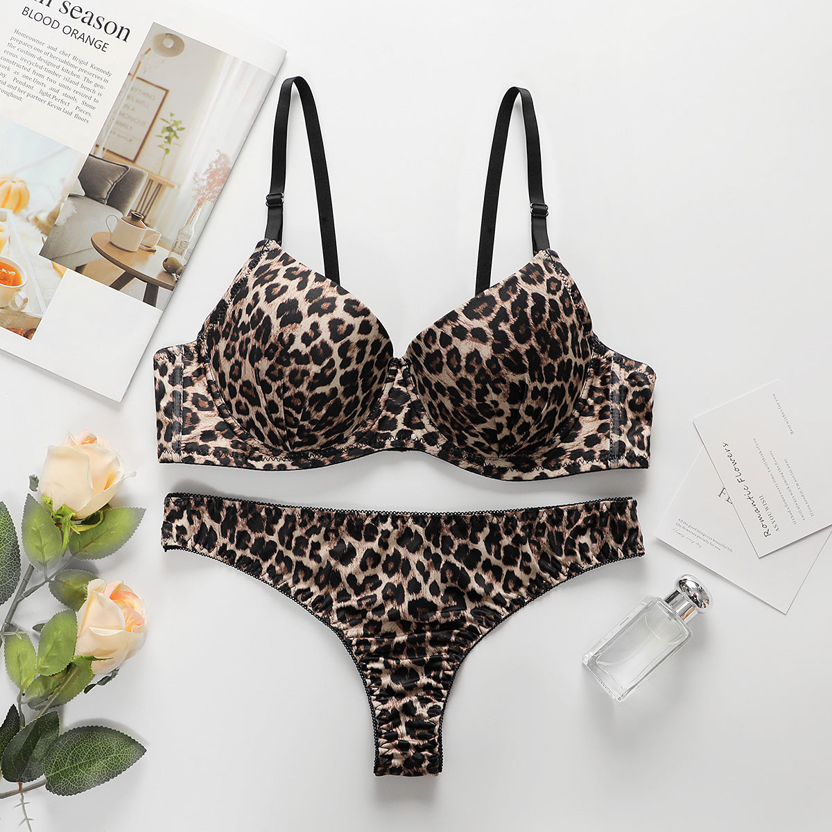 Women's Lingerie Set, Sexy Push-up Bra And Panties - Zalixer