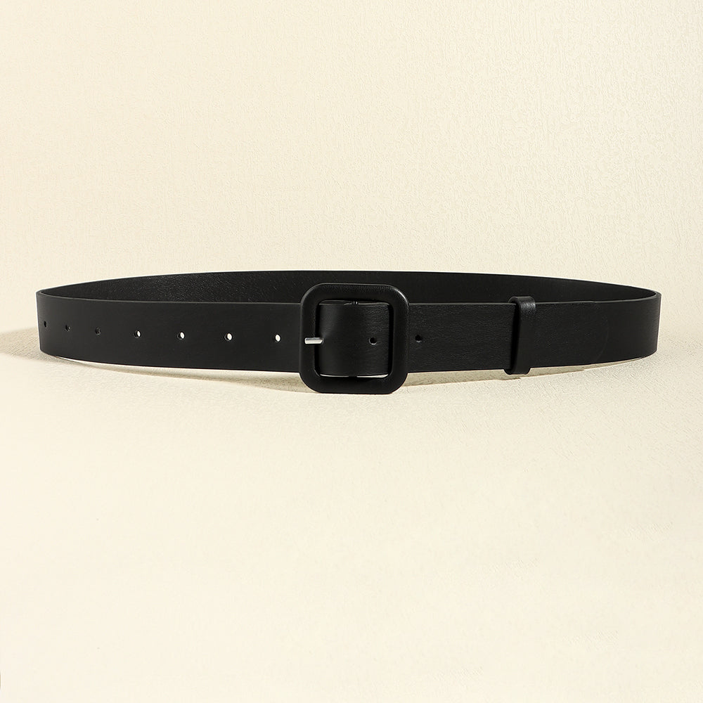 Fashion Personality Women's Wide Belt Simple High Sense Belt Dress Pants Accessories - Zalixer