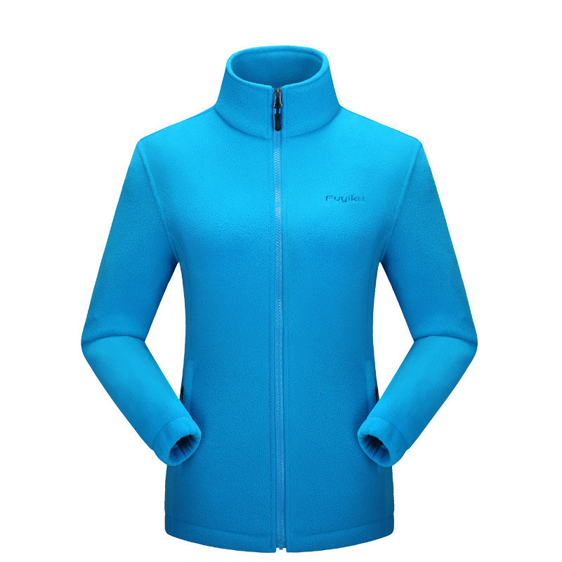 Winter leisure outdoor polar fleece jacket