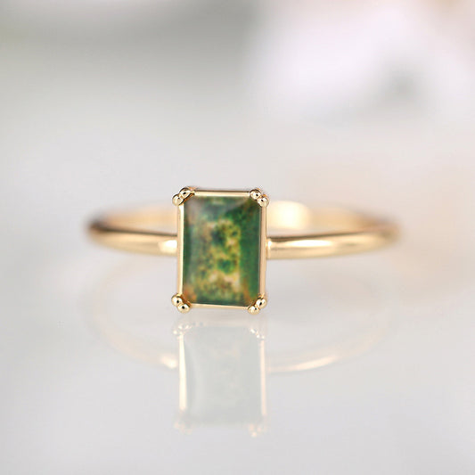 Womens Ring Elegant Imitation-Gold Jewelry - Zalixer