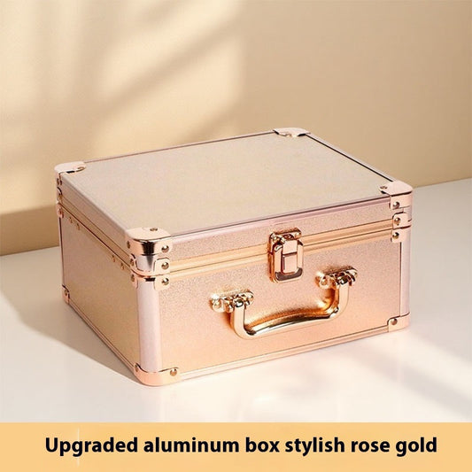 Large Capacity Make-up Bag LED Mirror Portable With Light - Zalixer
