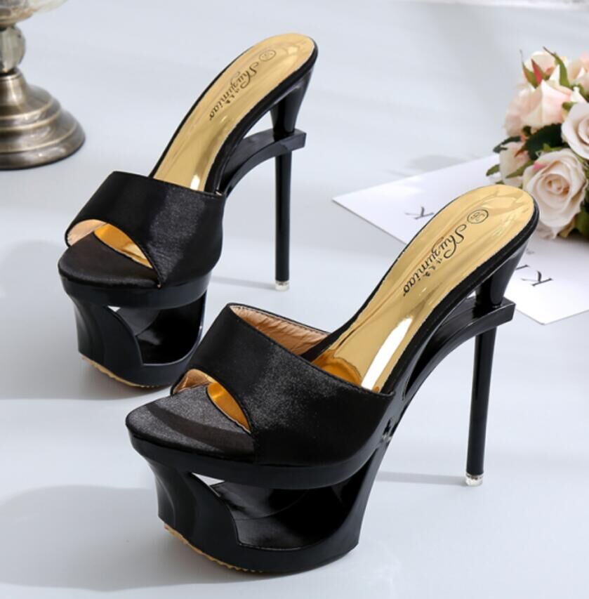 Womens Satin-Trimmed Diamond-Embellished Chiffon Floral Heels - Zalixer