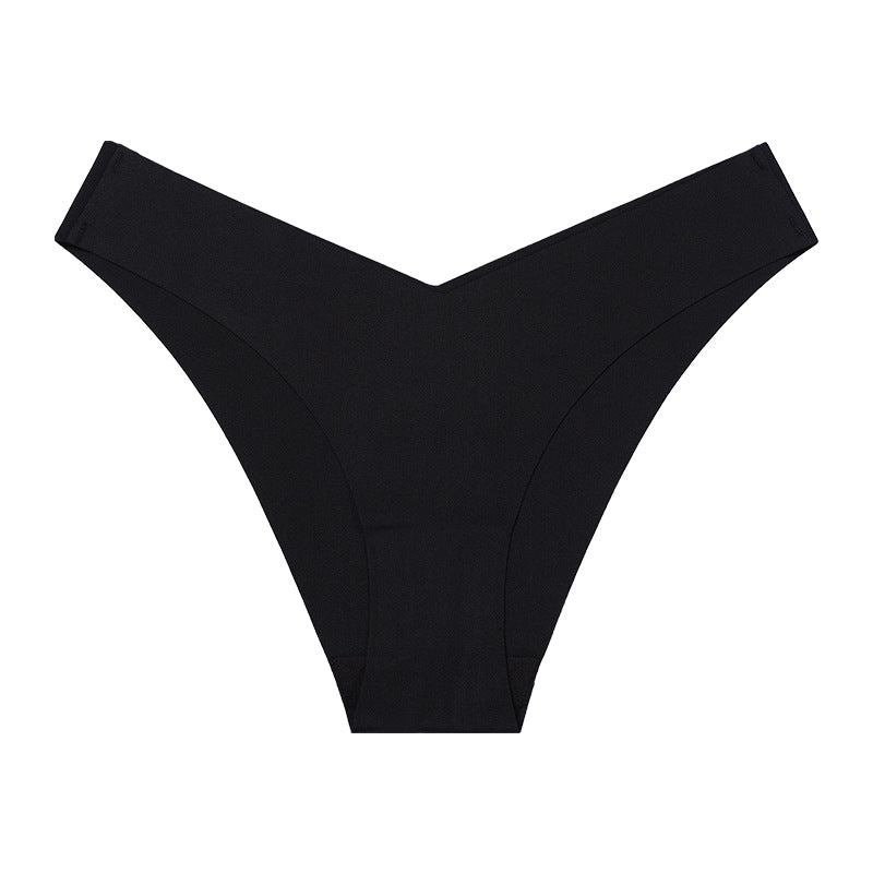 Seamless Ice Silk Underwear Women's Cotton Crotch Breathable Underwear - Zalixer