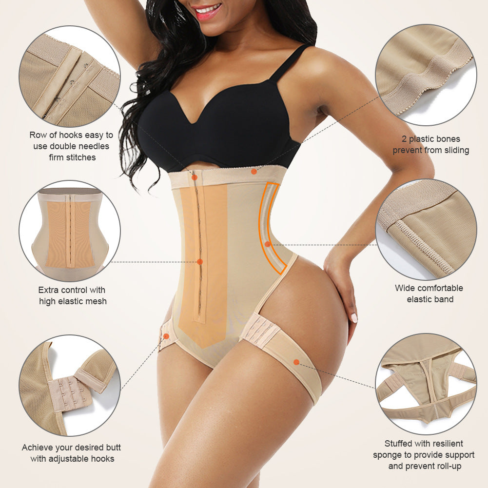 Fashion Women's Flat Belly Shaping Hip-lifting Panties - Zalixer
