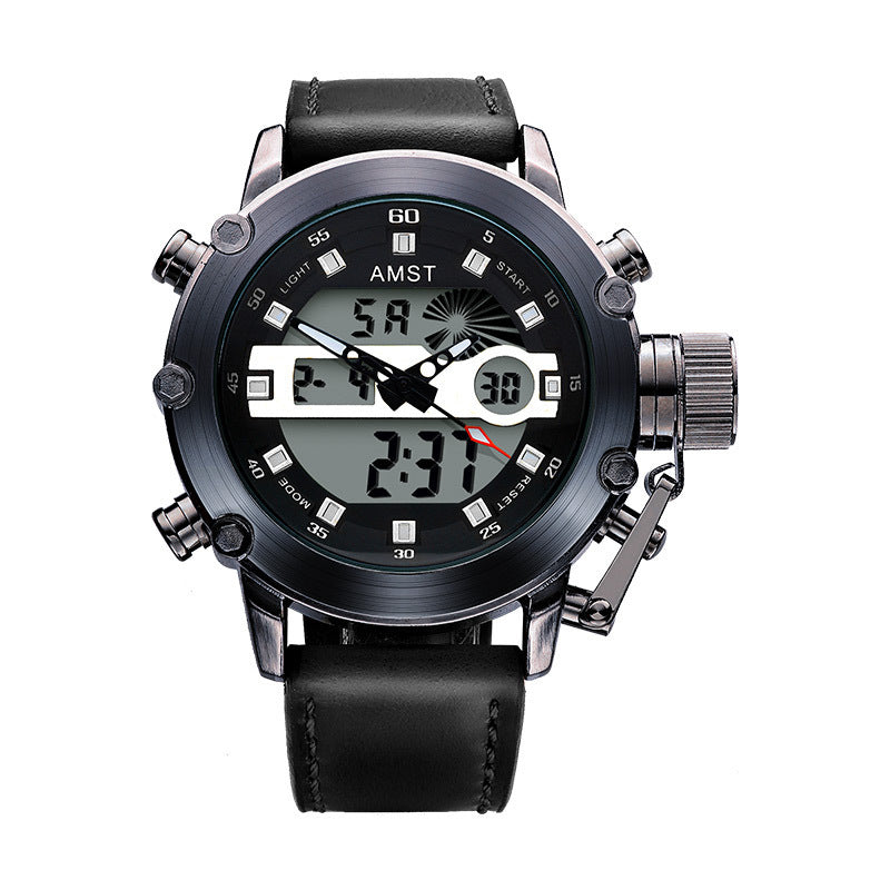 Men's Multi-functional Casual Sports Waterproof Electronic Watch