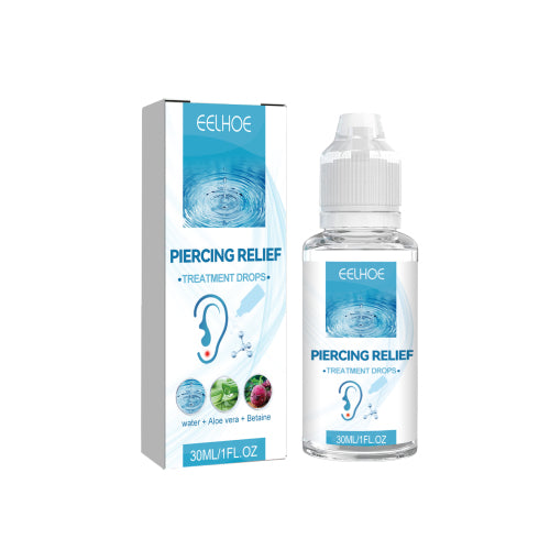 EELHOE Piercing Repair Drops For Ear Piercing Care Gently Relieves Piercing Lumps And Moisturizes Skin