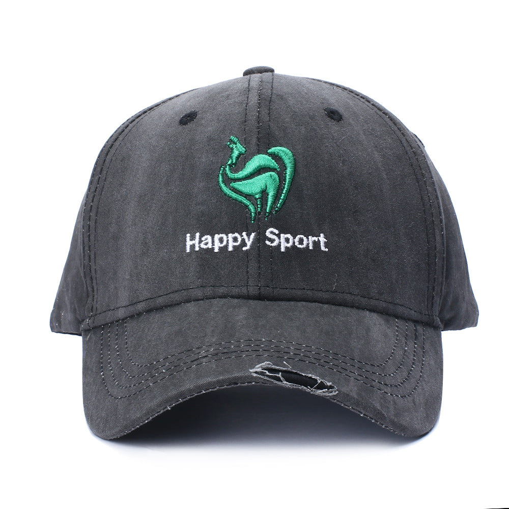 Fashion Simple Letter Embroidery Baseball Cap - Zalixer