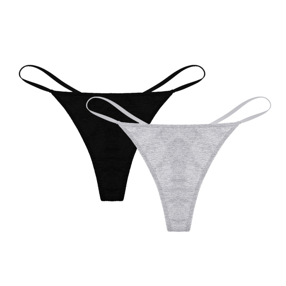 Sexy Lady Pure Cotton Comfortable Low Waist Panties - Zalixer
