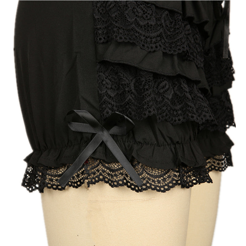 Lace High Waist Sexy Shorts - Zalixer