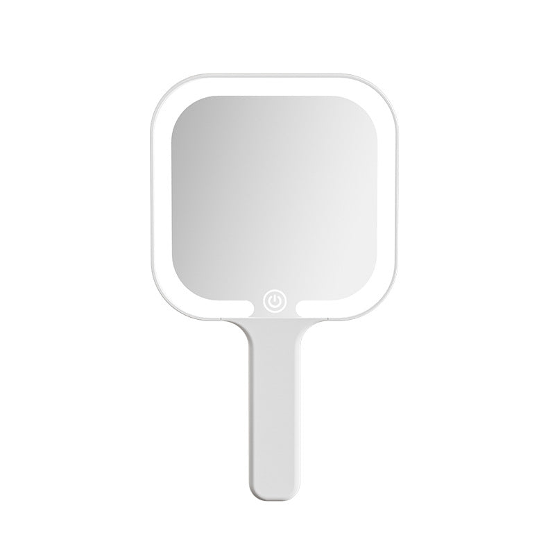 Led Make-up Mirror Handheld Mirror Portable With Light - Zalixer