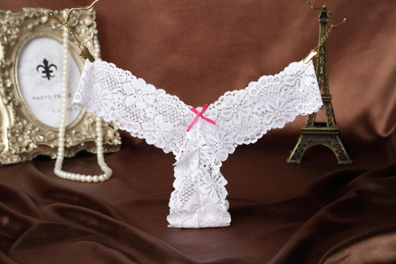 Lace sexy T pants thong panties - Zalixer